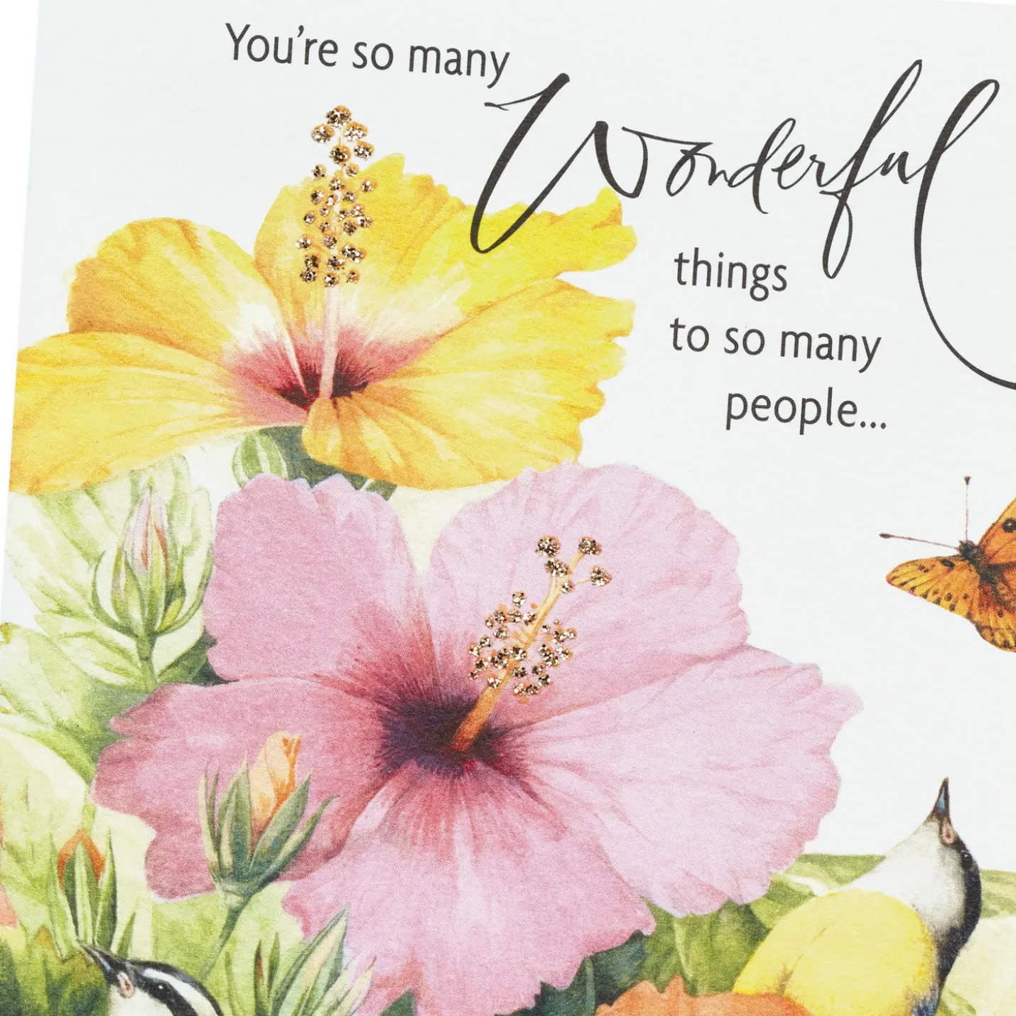 Marjolein Bastin You Are Wonderful Birthday Card