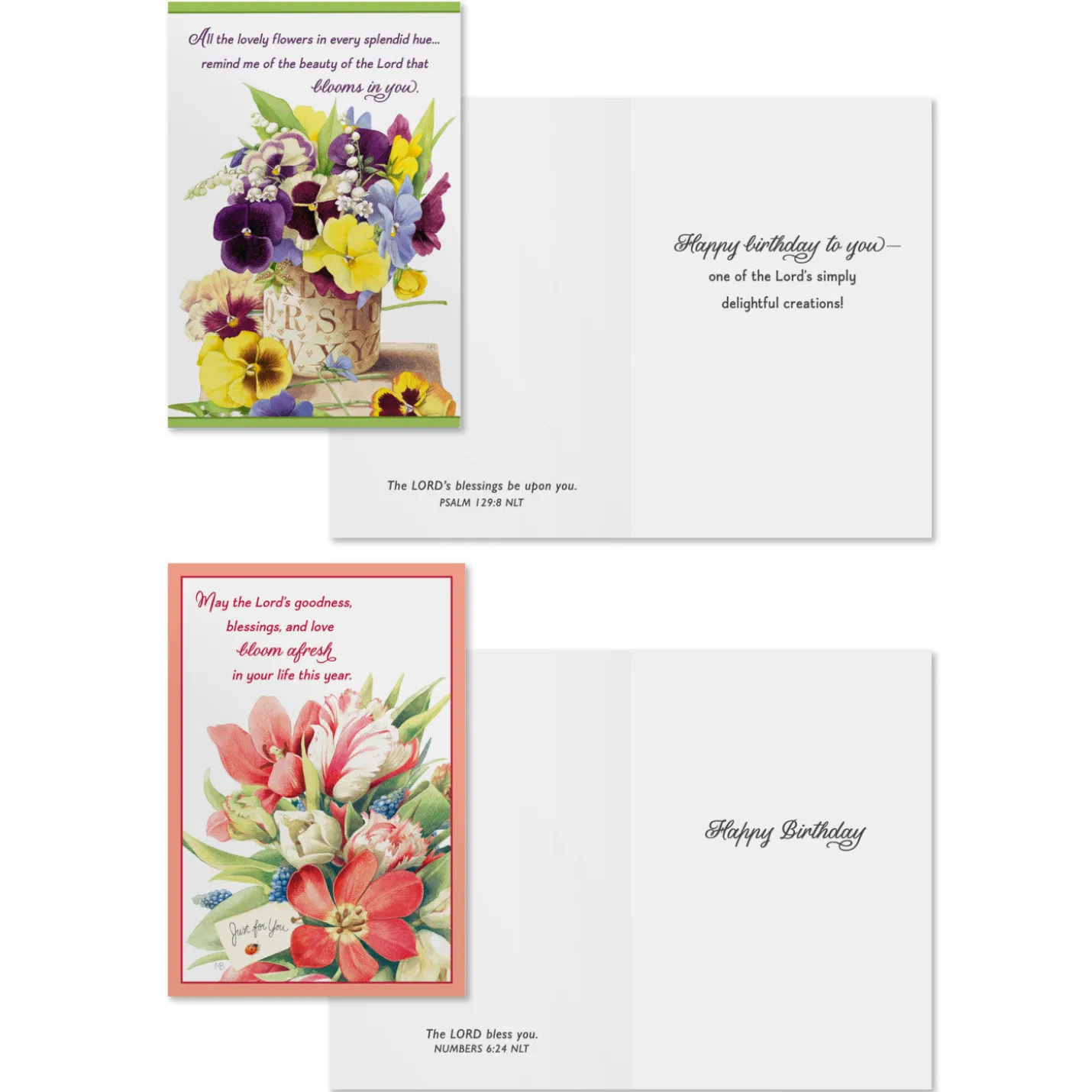 Marjolein Bastin Assorted Religious Birthday Cards, Box of 12