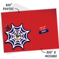 Marvel Spider-Man Hope It's Epic Custom Birthday Card