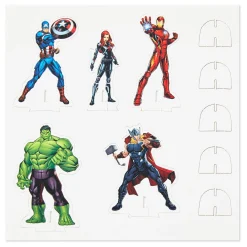 Marvel Avengers Assemble and Celebrate 3D Pop-Up Card With Playset