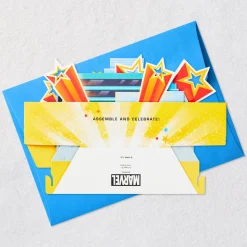 Marvel Avengers Assemble and Celebrate 3D Pop-Up Card With Playset