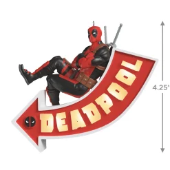 Marvel Deadpool It's a Sign! Ornament With Light