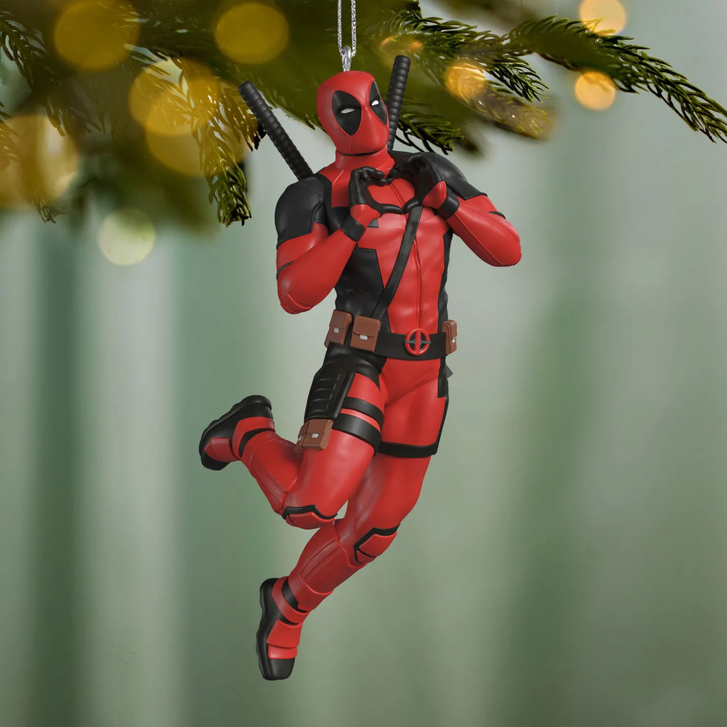 Marvel Deadpool The Merc With a Heart Ornament