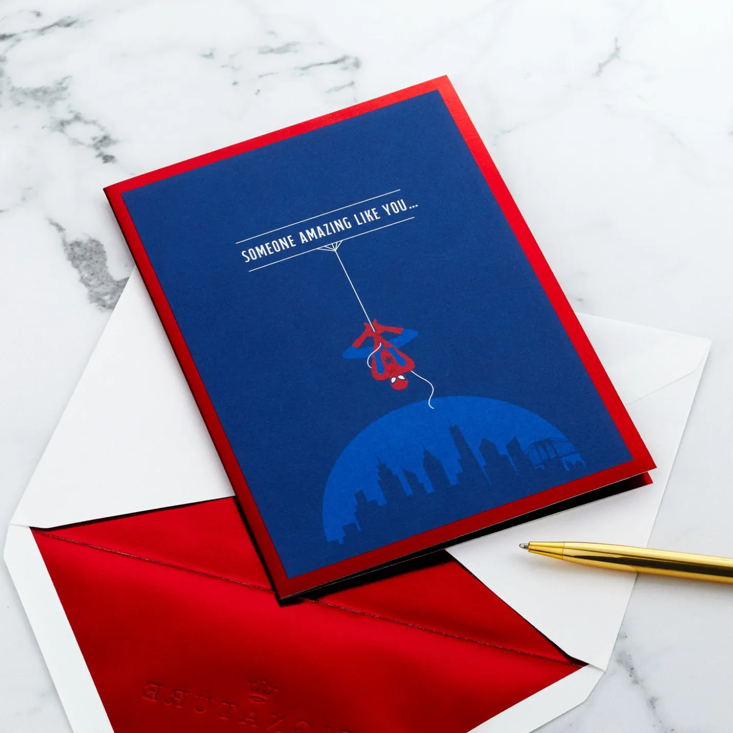 Marvel Spider-Man You Deserve an Amazing Day 3D Pop-Up Card