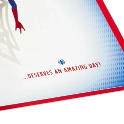 Marvel Spider-Man You Deserve an Amazing Day 3D Pop-Up Card