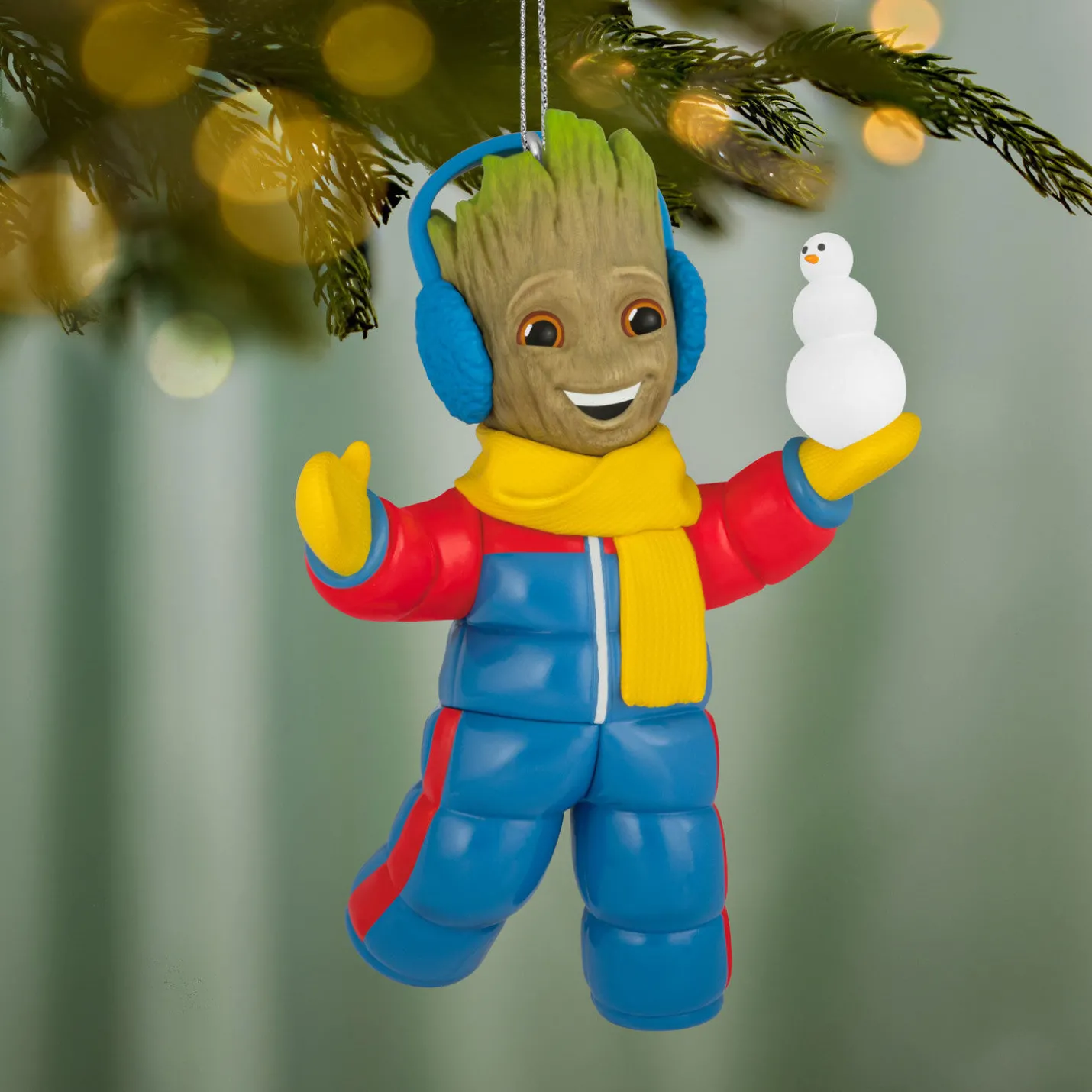 Marvel Studios I Am Groot Snow Day Ornament