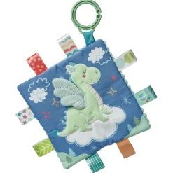 Mary Meyer Taggies Crinkle Me Drax Dragon Baby Toy