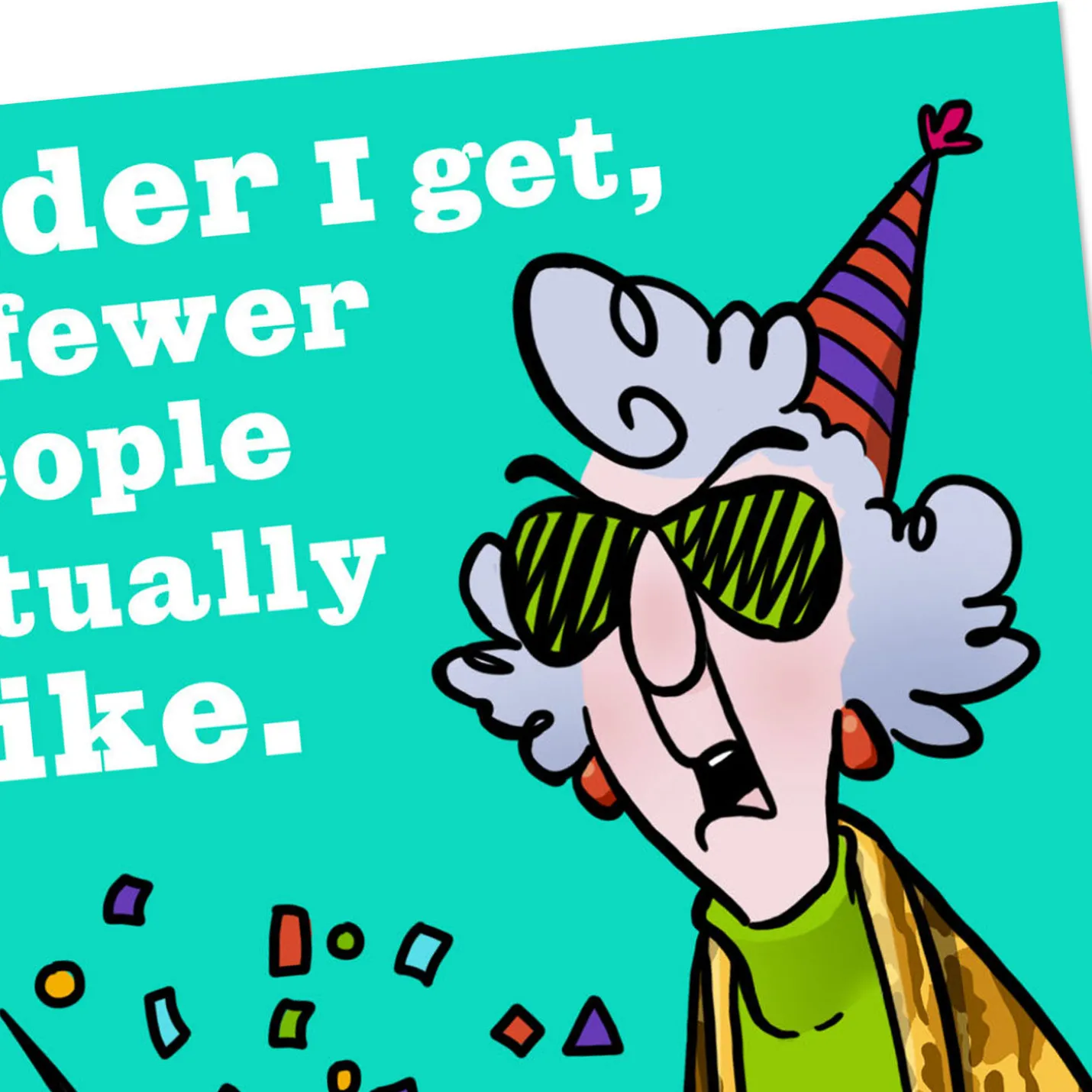 Maxine™ Congrats on Making the Cut Funny Birthday Card