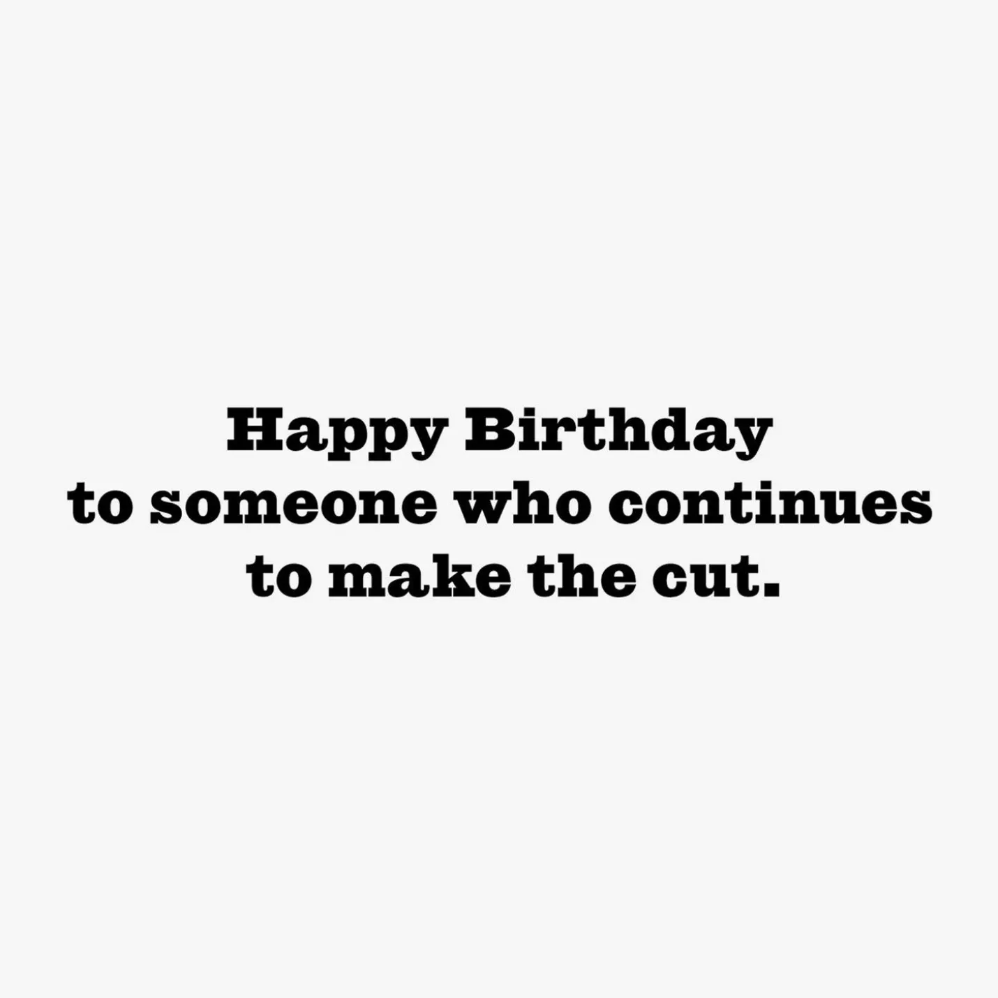 Maxine™ Congrats on Making the Cut Funny Birthday Card