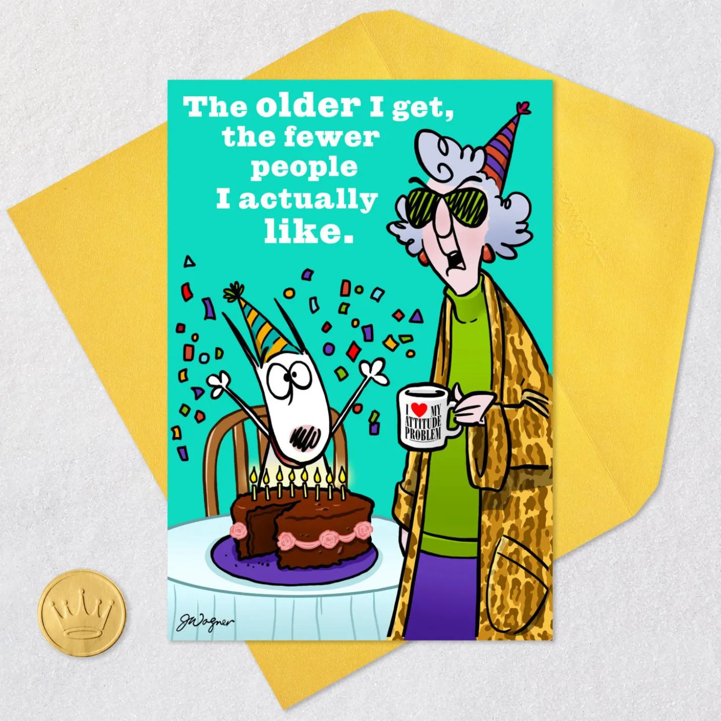 Maxine™ Congrats on Making the Cut Funny Birthday Card