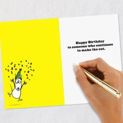 Maxine™ Congrats on Making the Cut Funny Birthday Card