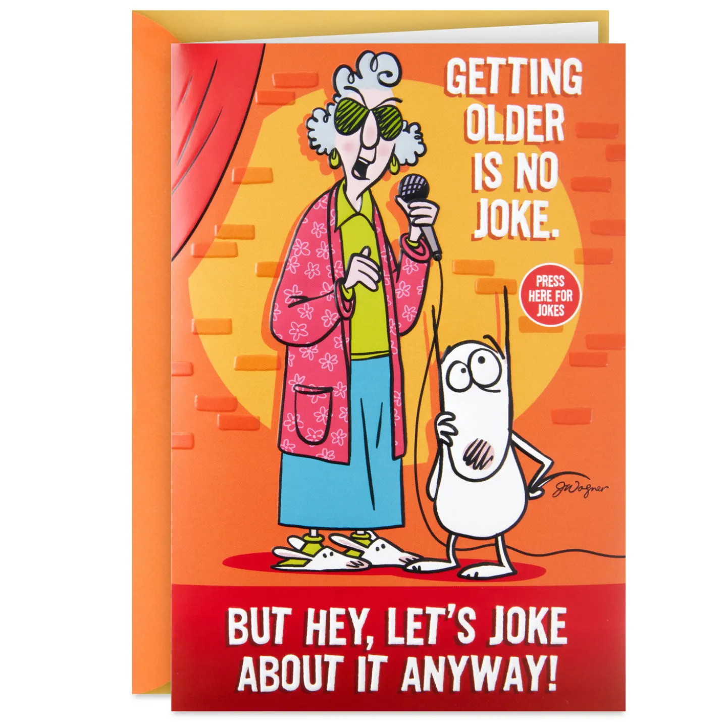 Maxine Getting Older Is No Joke Birthday Card With Sound
