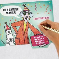 Maxine™ It's A.A.R.P. Time Funny Pop-Up Birthday Card