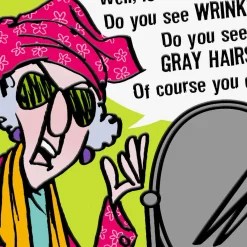 Maxine™ Look in the Mirror Funny Birthday Card