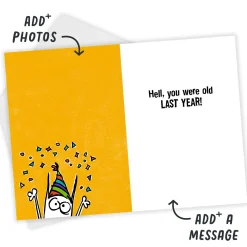 Maxine™ Not Getting Older Funny Custom Birthday Card