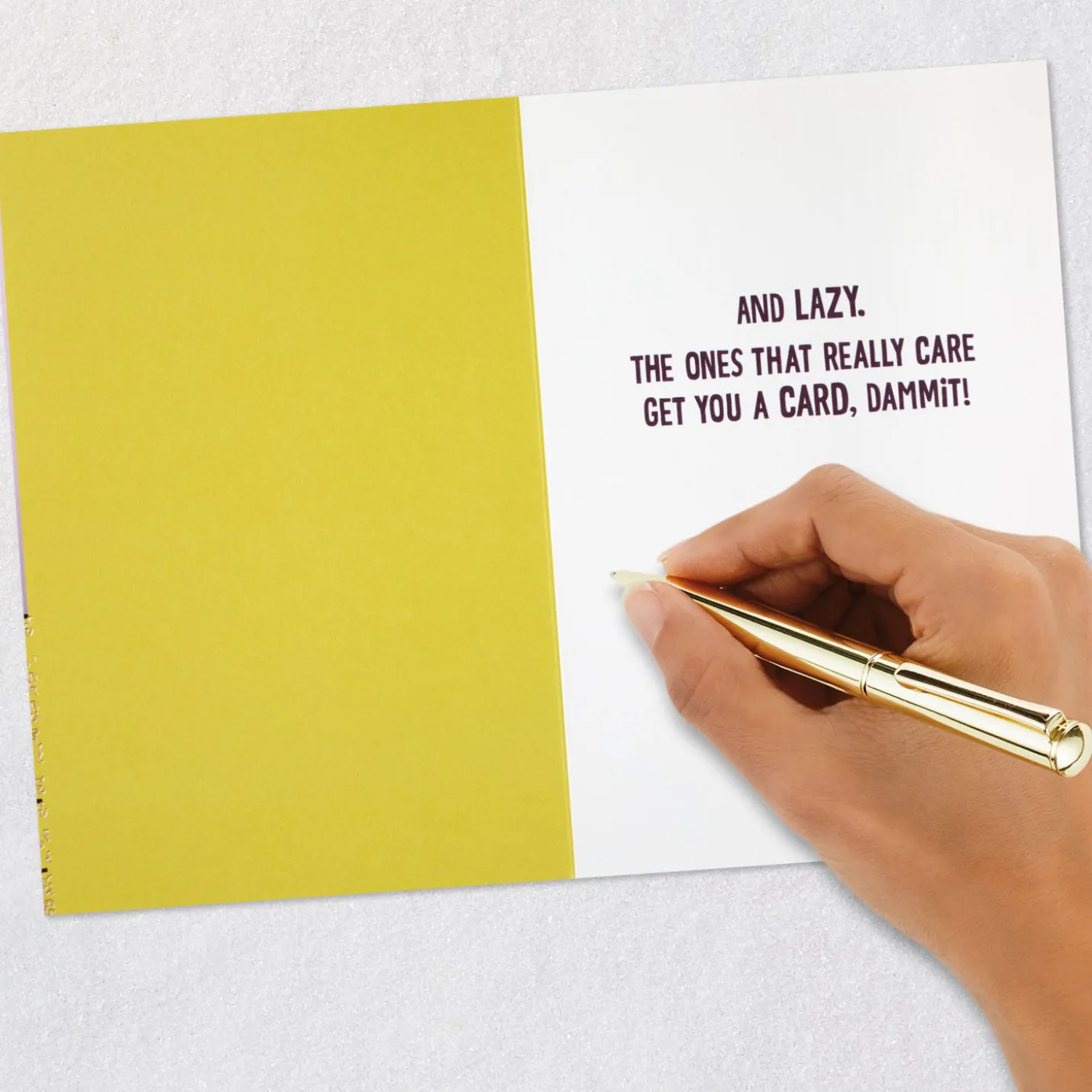 Maxine™ You Get a Card, Dammit Funny Birthday Card