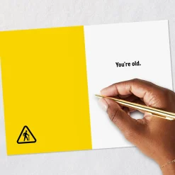 May Contain Offensive Material Funny Birthday Card