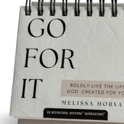 Melissa Horvath Go For It: Boldly Live the Life God Created for You Perpetual Calendar