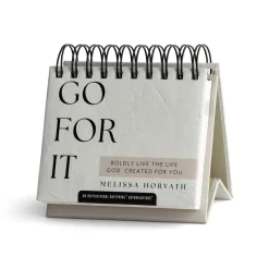 Melissa Horvath Go For It: Boldly Live the Life God Created for You Perpetual Calendar