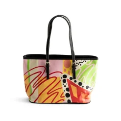 Melissa Mitchell Dots and Doodles Tote Bag