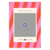 Merry and Bright Peppermint Flat Christmas Photo Card