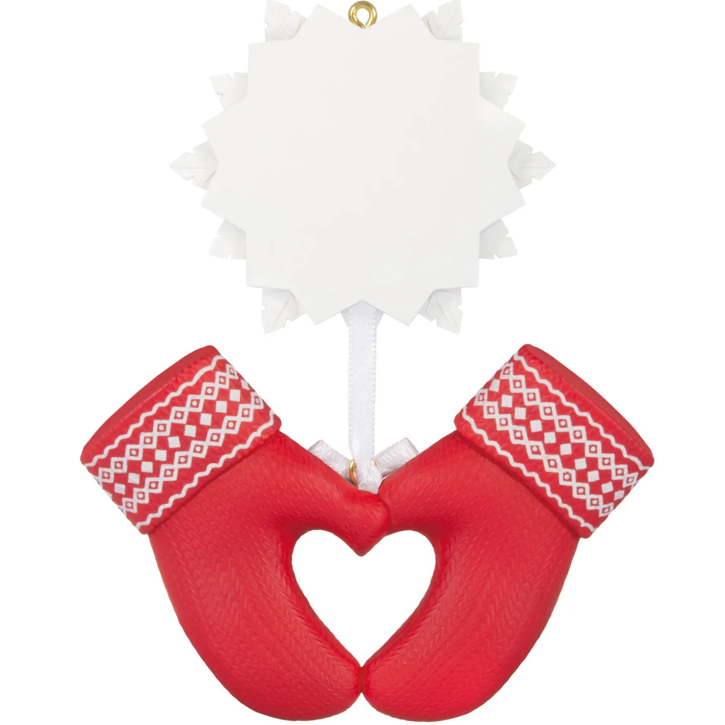 Merry Mittens Personalized Ornament, Custom Photo