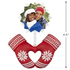 Merry Mittens Personalized Ornament, Custom Photo