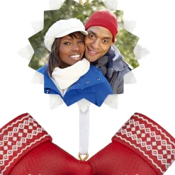 Merry Mittens Personalized Ornament, Custom Photo