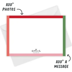 Merry Vibes Flat Christmas Photo Card