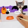 Mice Treats Funny Halloween Card from Cat