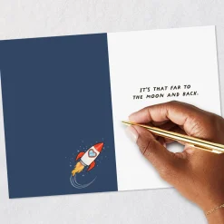 477,710 Miles Funny Romantic Love Card
