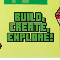 Minecraft Have a Blast Birthday Card for Kids With Build-Your-Own Creeper
