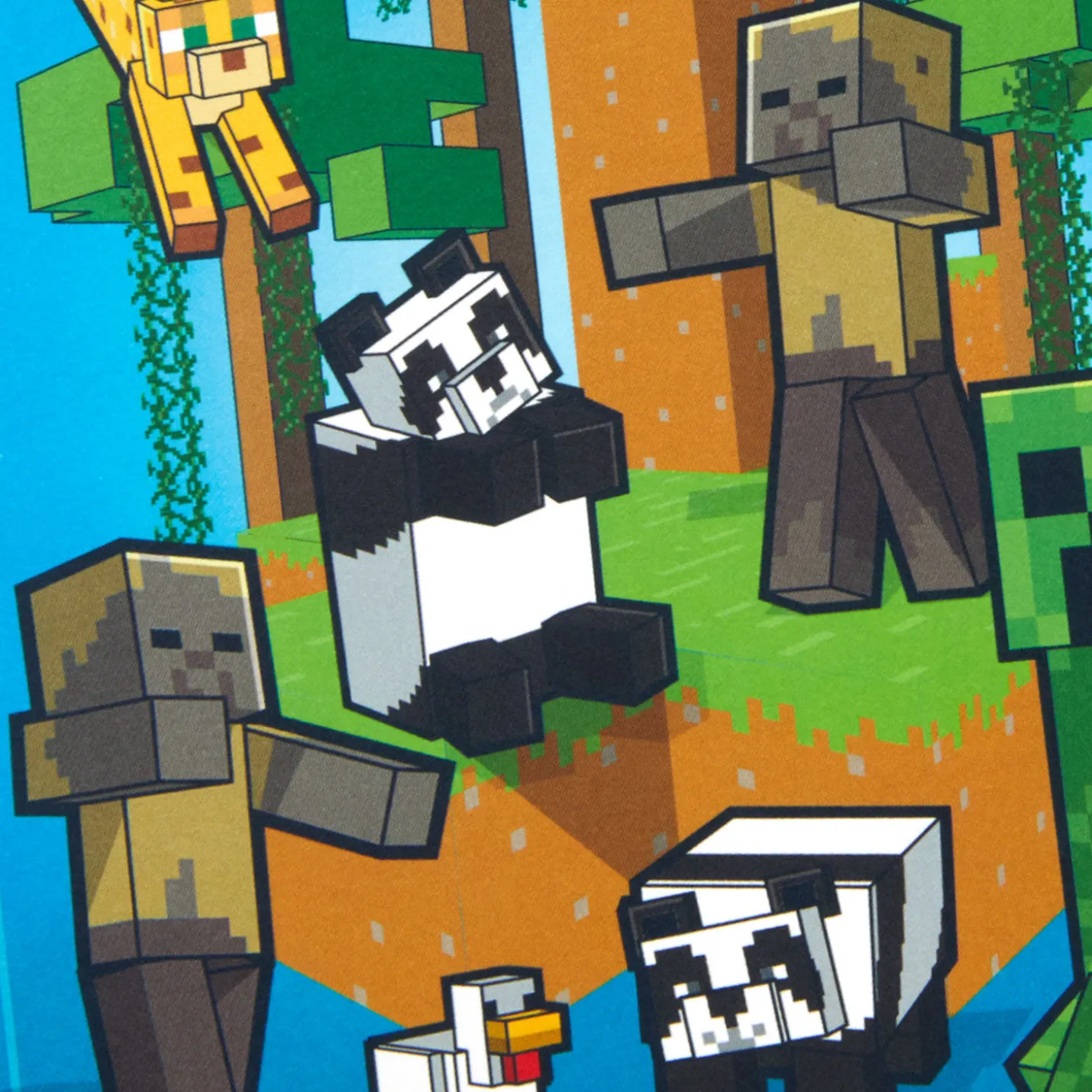 Minecraft Make it Great Musical Pop-Up Birthday Card for Kids