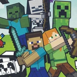 Minecraft You're Such a Cool Kid Pop-Up Birthday Card