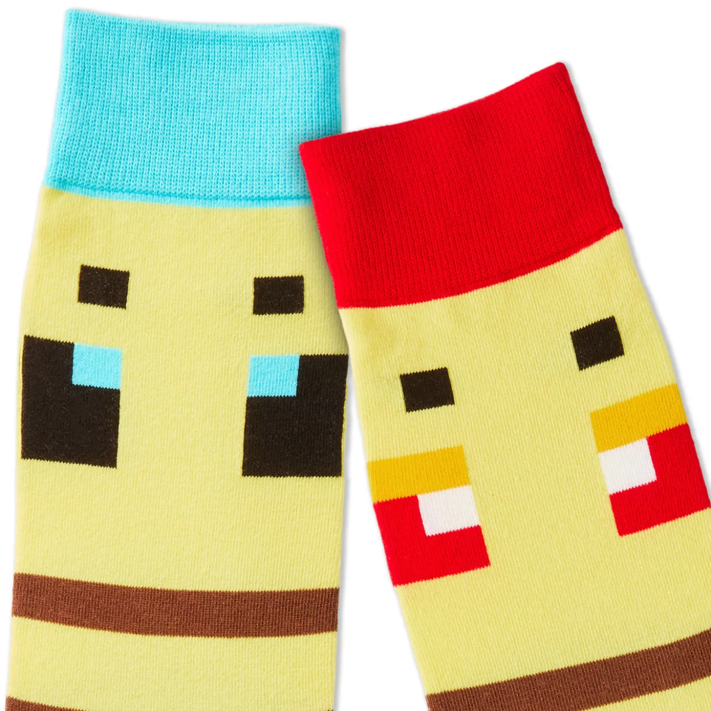 Minecraft Bee Novelty Socks