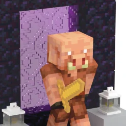 Minecraft Nether Portal Ornament With Light