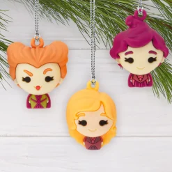 Mini Disney Hocus Pocus Shatterproof Hallmark Ornaments, Set of 6