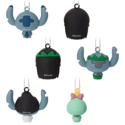 Mini Disney Lilo & Stitch Shatterproof Hallmark Ornaments, Set of 6