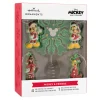 Mini Disney Mickey Mouse and Friends Hallmark Tree Topper and Ornaments, Set of 5