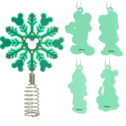 Mini Disney Mickey Mouse and Friends Hallmark Tree Topper and Ornaments, Set of 5