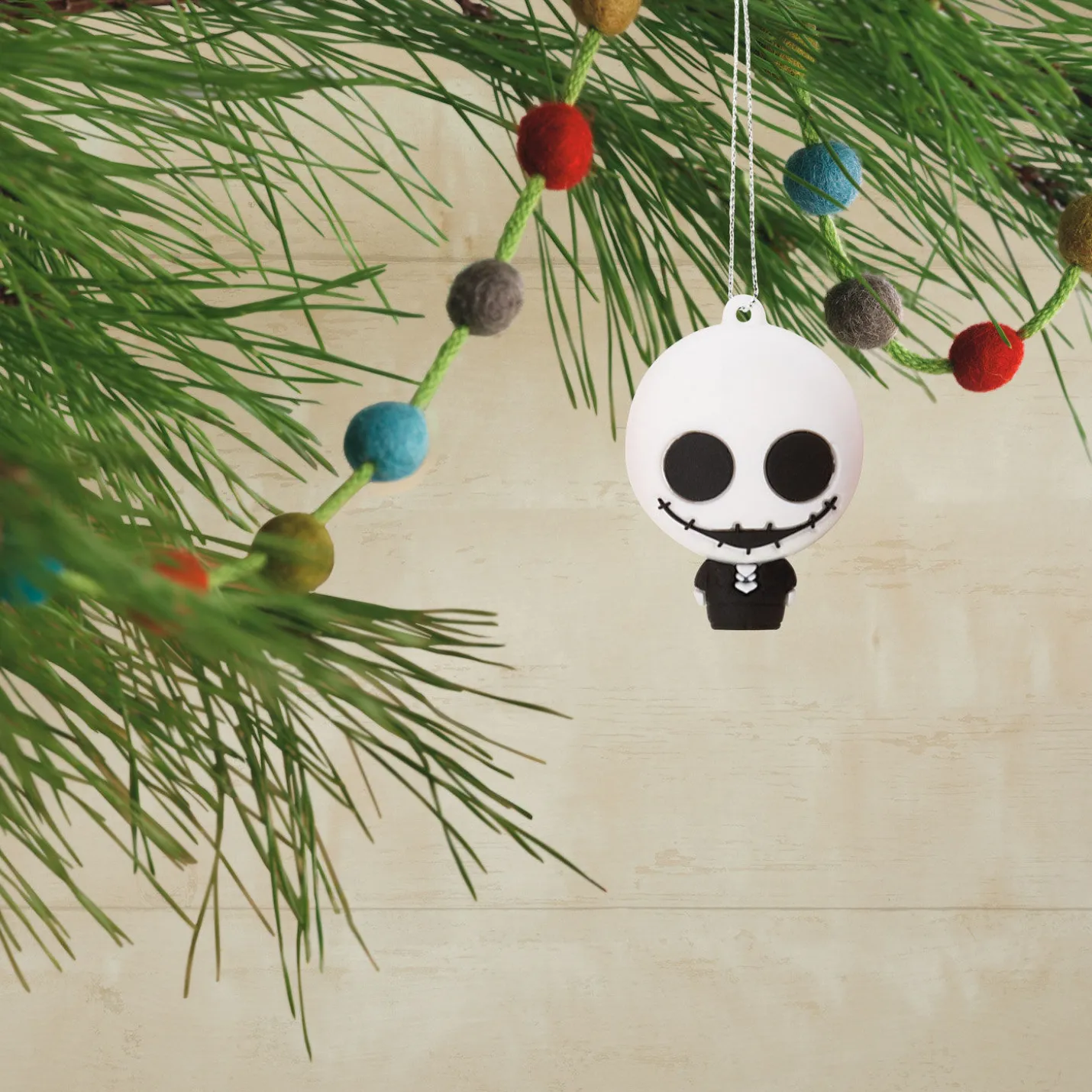 Mini Disney Tim Burton's The Nightmare Before Christmas Shatterproof Hallmark Ornaments, Set of 6