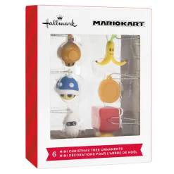 Mini Nintendo Mario Kart™ Shatterproof Hallmark Ornaments, Set of 6