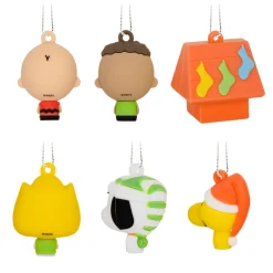 Mini Peanuts® Shatterproof Hallmark Ornaments, Set of 6