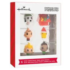 Mini Peanuts® Shatterproof Hallmark Ornaments, Set of 6