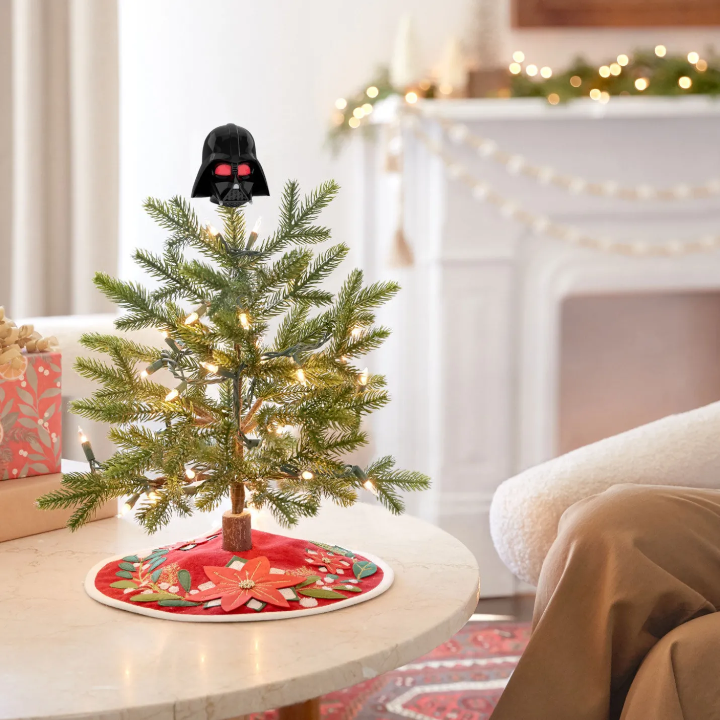 Mini Star Wars™ Darth Vader™ ShowToppers Musical Tree Topper With Light, 3"