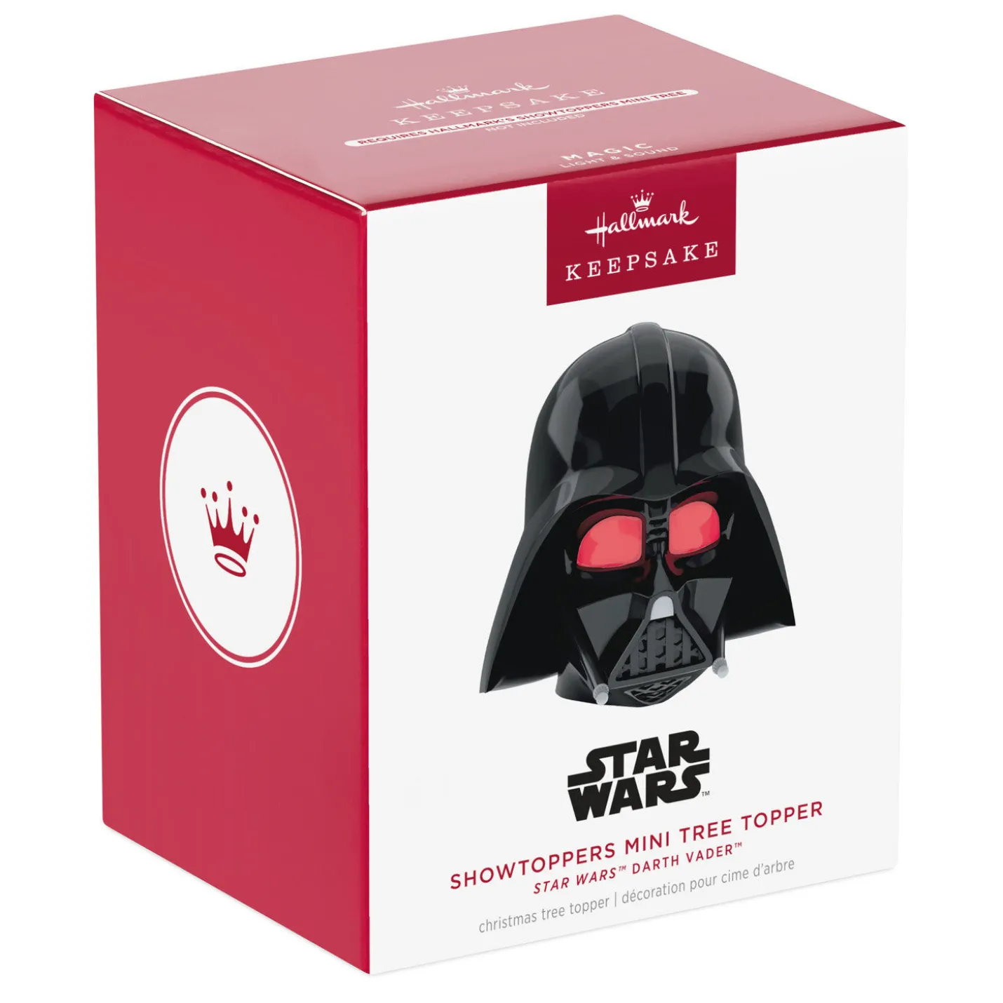 Mini Star Wars™ Darth Vader™ ShowToppers Musical Tree Topper With Light, 3"