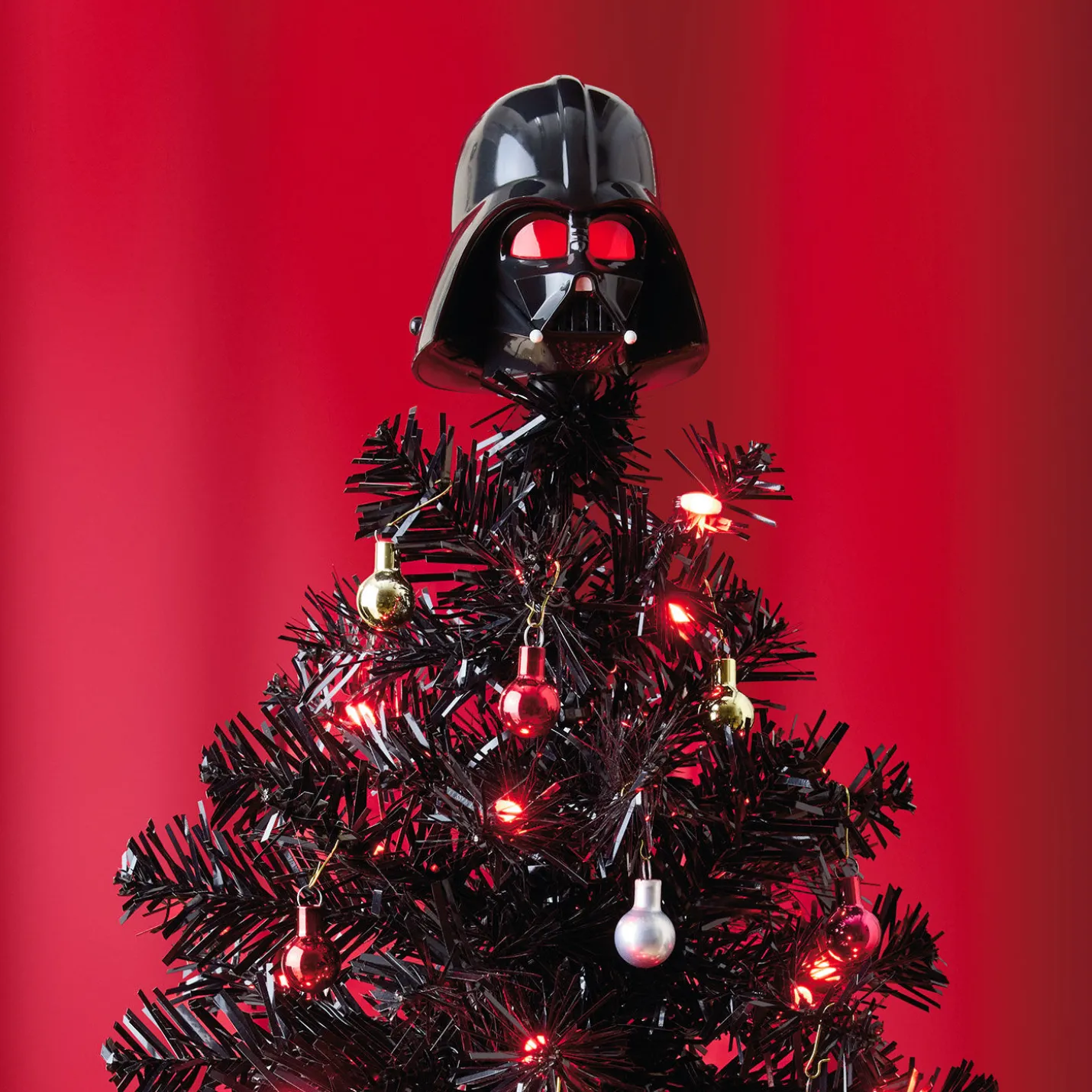 Mini Star Wars™ Darth Vader™ ShowToppers Musical Tree Topper With Light, 3"