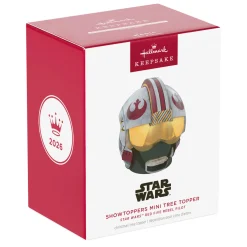 Mini Star Wars™ Red Five Rebel Pilot ShowToppers Musical Tree Topper With Light, 3