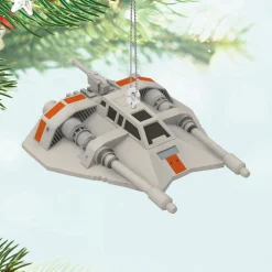 Mini Star Wars: The Empire Strikes Back™ Rebel Snowspeeder™ Ornament, 0.25