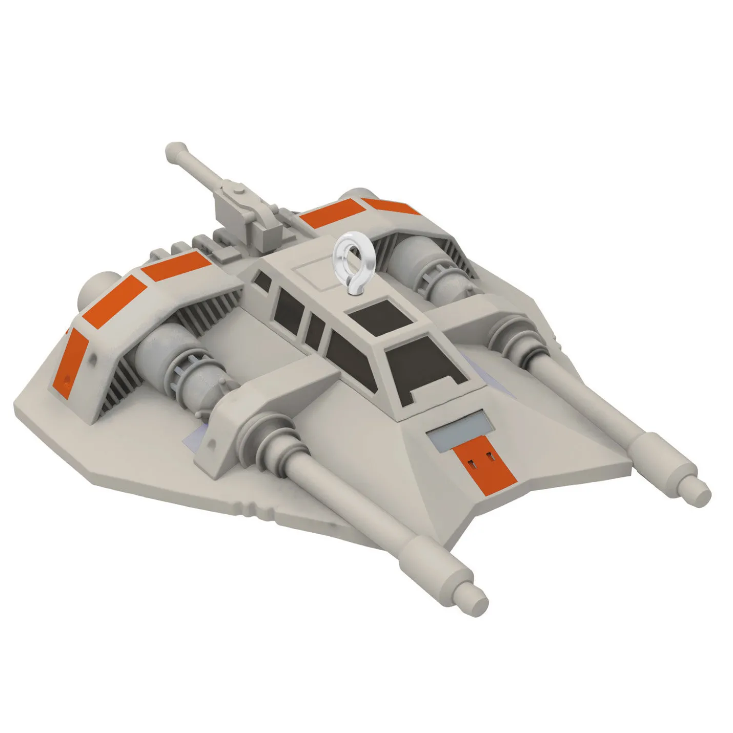 Mini Star Wars: The Empire Strikes Back™ Rebel Snowspeeder™ Ornament, 0.25"